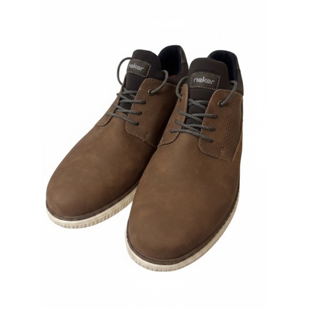 Rieker Antistress Mens Brown Low Top Lace Up Casual Shoes. Size 45/US 11